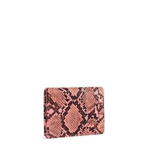 Small pink Dorp Wild wallet