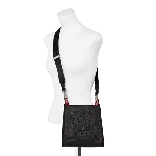 Small black Leather Leissa Shoulder bag