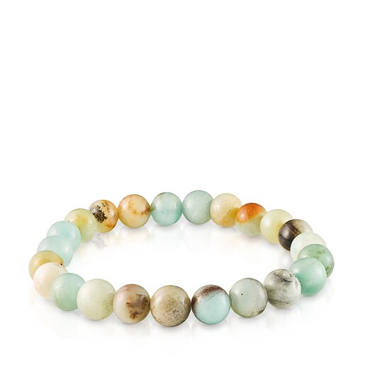 Pulsera Color de Cuarzitas y Plata