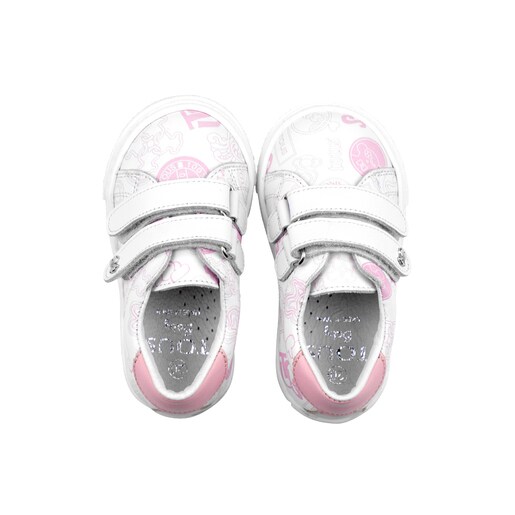 Deportiva de piel Walk Graff Rosa