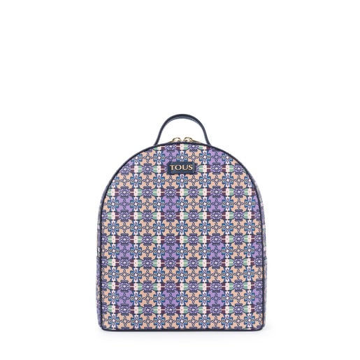Small lilac Mossaic Square Backpack