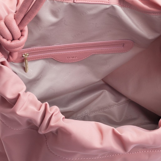 Pink Nylon Doromy Shoulder bag