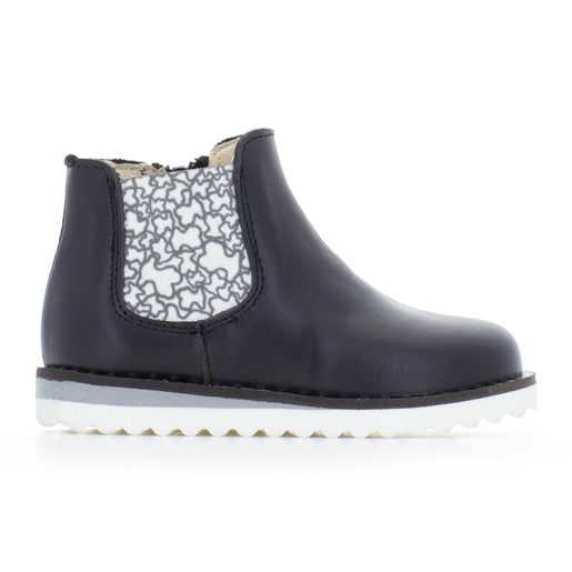 Run girl’s ankle boots in Black