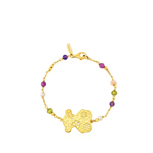 Bracelet Sugar en Argent Vermeil