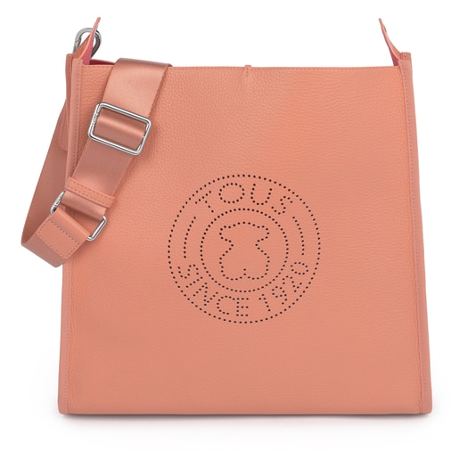 Orange Leather Leissa Shoulder bag