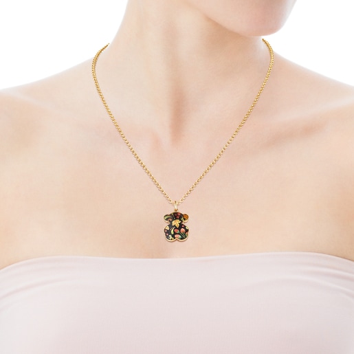 Silver Vermeil with Mother-of-pearl Almarusa Pendant