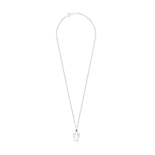 Silver Sweet Dolls Necklace