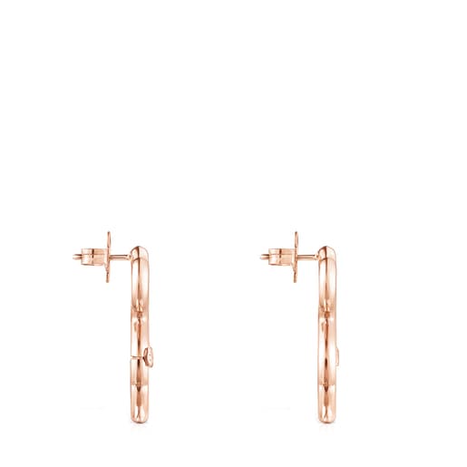 עגילי דובי הולד בינוניים מרוז ורמייל