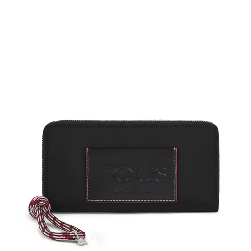 Medium black Empire Soft Wallet | TOUS