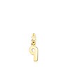 Silver Vermeil Numbers number 9 Pendant