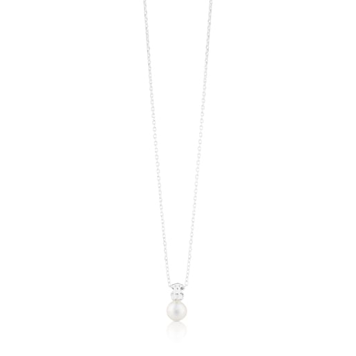 Collar tous oso con perla clearance