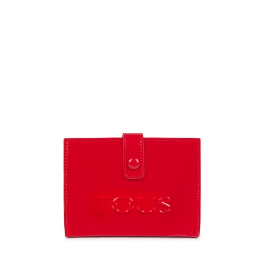 Small red and pink New Dorp Wallet