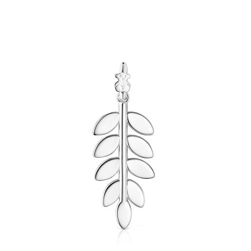 Colgante Fragile Nature laurel de plata