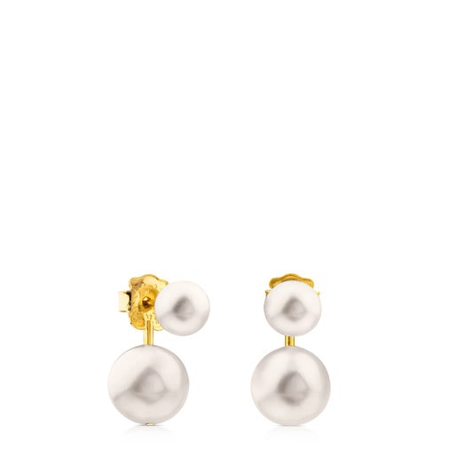 Vermeil Silver TOUS Pearls Earrings with Pearl - Tous | TOUS