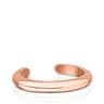 Pulsera Warm con baño de oro rosa 18 kt sobre plata