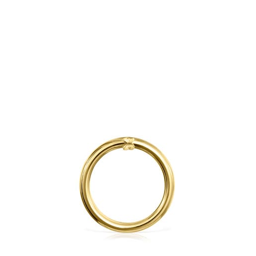 Mittelgroßer Ring Hold aus Gold