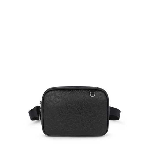 Black leather Sira belt bag