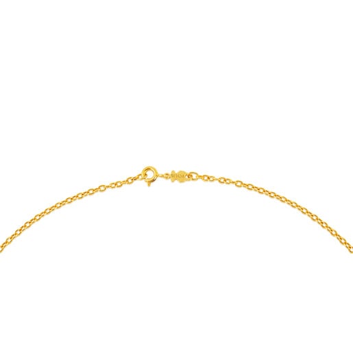 Enge Halskette TOUS Chain aus Gold, 45 cm lang.