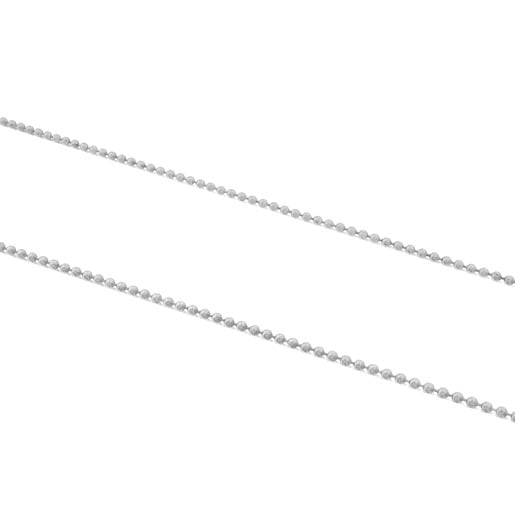 Chaîne TOUS Chain moyenne en Argent, 58 cm.
