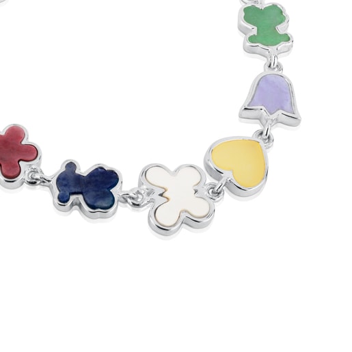 Pulsera Rainbow de Plata