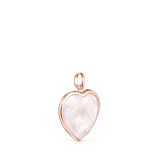 Rose Silver Vermeil and pink Quartz Sweet Dolls Color Pendant | TOUS