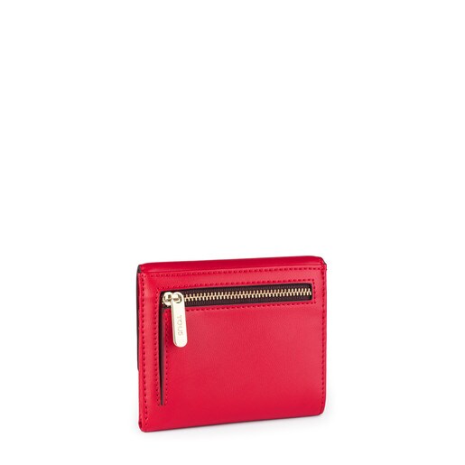 Small red Hold Wallet