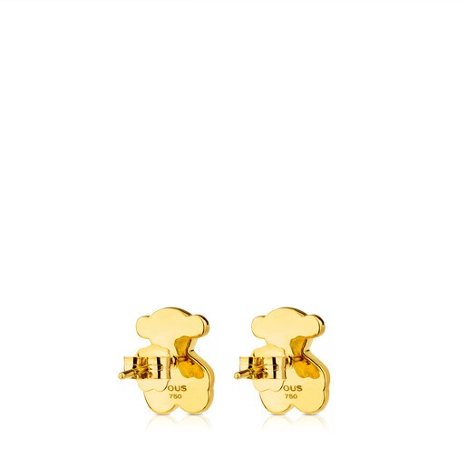 Gold New Sweet Dolls Earrings with Diamond