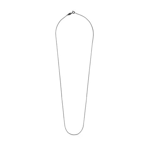 Mittellange Halskette TOUS Chain aus Silber, 65 cm lang.