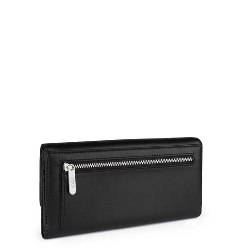 Medium black Hold Wallet