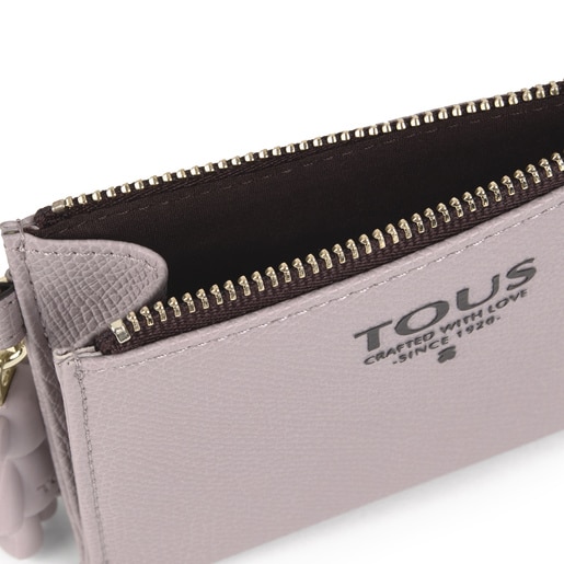 Monedero tarjetero Tous Pop malva