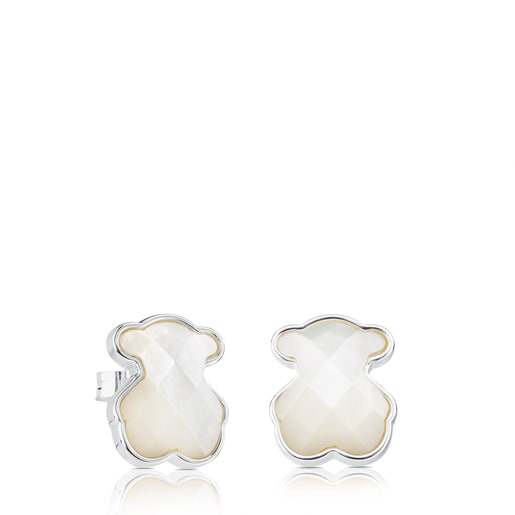 Silver Earrings with mother-of-pearl TOUS Nacars | TOUS