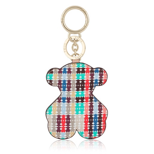 Pink-multicolored Oso Dorp Key ring