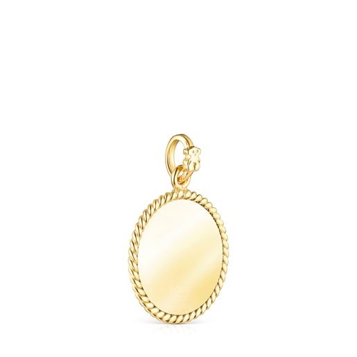 Silver Vermeil Minne Pendant