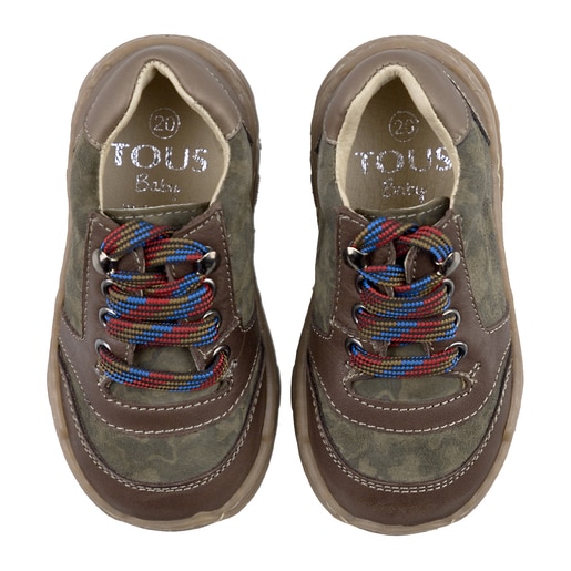 Bota casual Run Verde