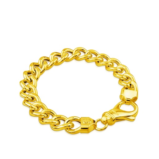 Pulsera TOUS Chain con baño de oro 18 kt sobre plata