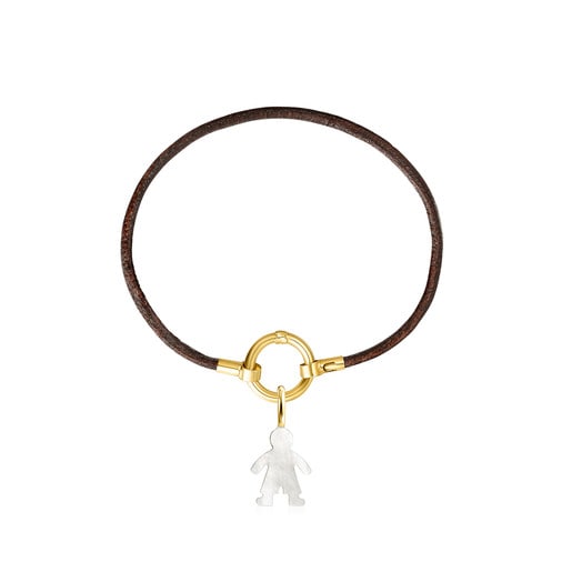 TOUS Mama boy Gold and Mother of Pearl bracelet