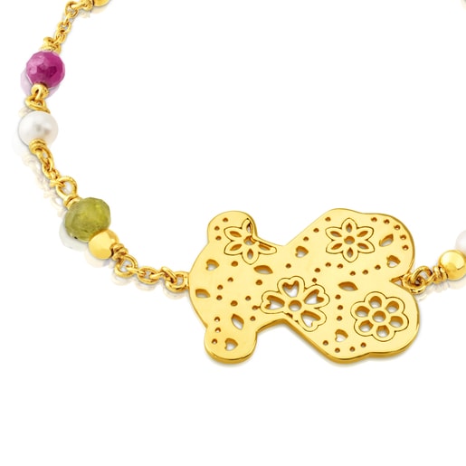 Bracelet Sugar en Argent Vermeil