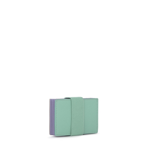 Small silver-green New Essence Clutch bag | TOUS