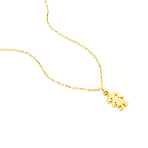 Gold Sweet Dolls Necklace