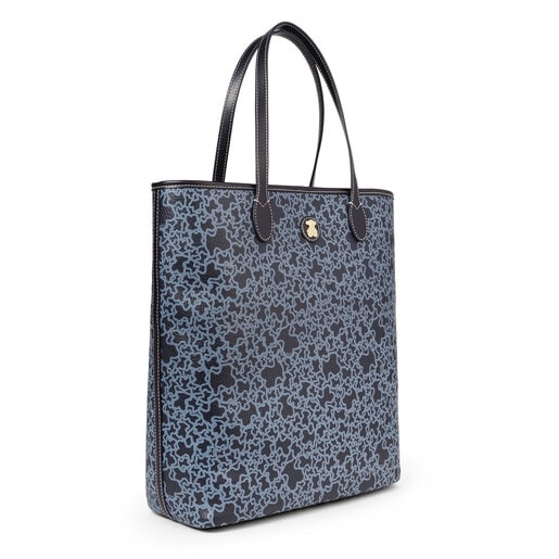 Τσάντα για τα ψώνια μεγάλου μεγέθους Kaos Mini από καραβόπανο σε μπλε μαρέν χρώμα