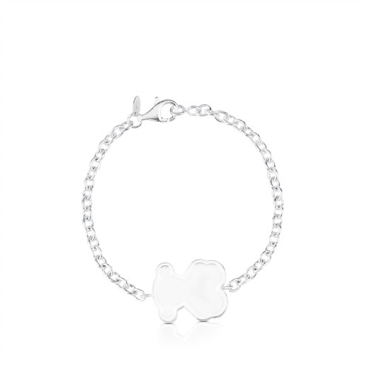silver heart bracelet ref.20140