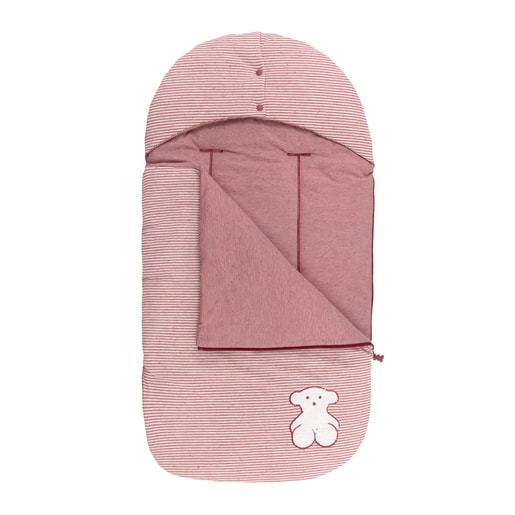 Risc pram sleeping bag in Red . TOUS