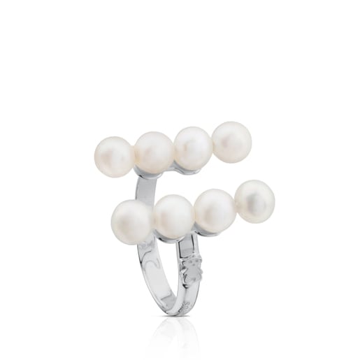Anillo tous straight de plata 2025