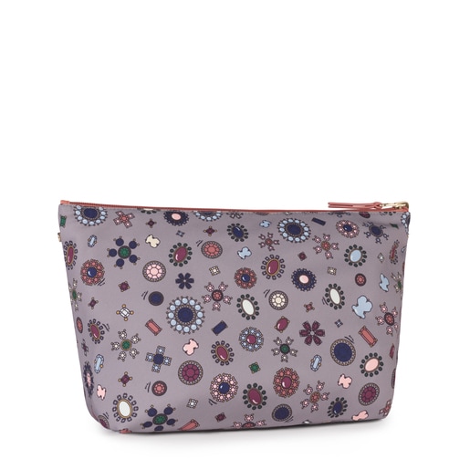 حقيبة Kaos Shock Teatime متوسطة الحجم باللون الوردي وألوان متعددة