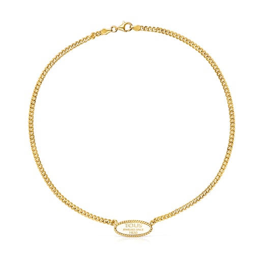 Collar Minne TOUS con baño de oro 18 kt sobre plata