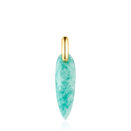 Pendentif Tiny pointe Amazonite