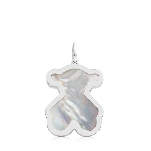 Silver Miranda Pendant with Mother-of-Pearl