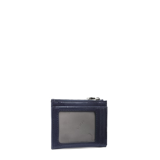 Námornícka modrá peňaženka na drobné a karty Dorp