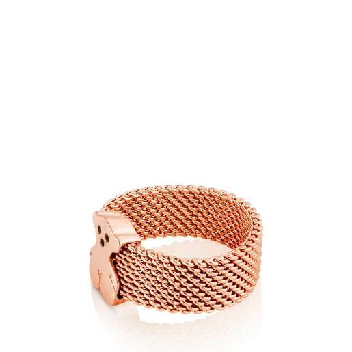 Rose Vermeil Silver Sweet Dolls Ring with Spinel