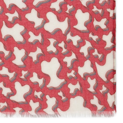 Foluard Tous Oda Bear fucsia